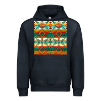 Navy native american aztec seamless pattern 1 Urban Hoodie - BundleAndBundleShop
