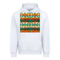 White native american aztec seamless pattern 1 Urban Hoodie - BundleAndBundleShop