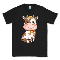 Black cartoon cow Classic Tee - NancyCooperArtShop