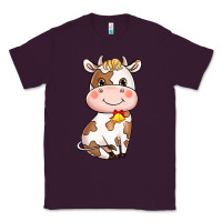 Plum cartoon cow Classic Tee - NancyCooperArtShop
