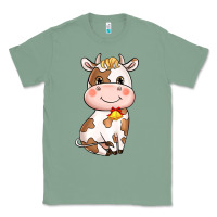 Sage cartoon cow Classic Tee - NancyCooperArtShop