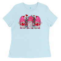 Baby Blue gnomies valentines day Ladies Tee - JahusDesignShop