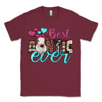 Burgundy best auntie ever Classic Tee - JahusDesignShop