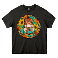 Asphalt fall gnomes round earrings 2 Heavy Core Tee - Artiststas