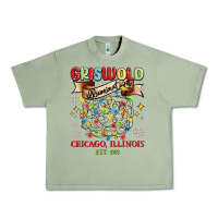 Oil Green griswold illumination Urban Heavy Tee - MaliasSmallBusiness