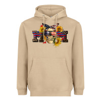 Mushroom american mom skull Heavyweight Hoodie - CowGirlArtShop