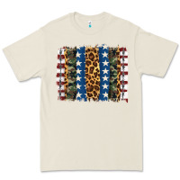Bone usa army pattern brushstroke Premium Tee - Artiststas