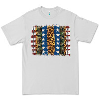 Dove Grey usa army pattern brushstroke Premium Tee - Artiststas