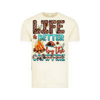 Vintage Arctic life is better by the campfire Vintage Tee - JahusDesignShop