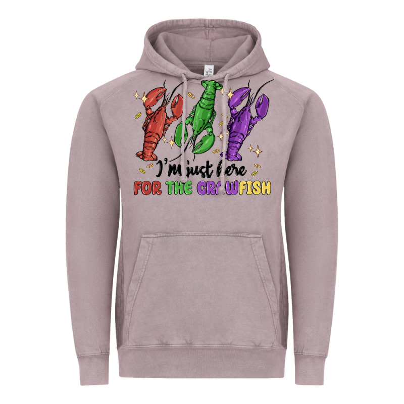 I'm Just Here For The Crawfish Vintage Hoodie by MaliasSmallBusiness | Teevron