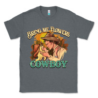 Charcoal Heather bring me flowers cowboy Classic Tee - NancyCooperArtShop