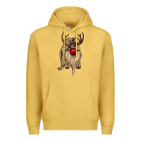 Antique Gold deer gnome Premium Hoodie - CowGirlArtShop