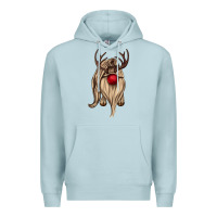 Blue Mist deer gnome Premium Hoodie - CowGirlArtShop