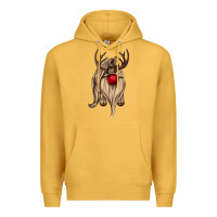 Mustard deer gnome Premium Hoodie - CowGirlArtShop