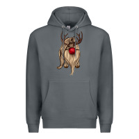 Rock deer gnome Premium Hoodie - CowGirlArtShop
