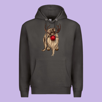Deer Gnome Premium Hoodie Designed By Cowgirlartshop