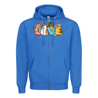 True Royal Love Easter Zipper Hoodie - NancyCooperArtShop
