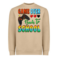 Mushroom game over back to school Heavyweight Sweatshirt - BundleAndBundleShop