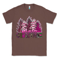 Chestnut Merry Christmas pink  trees Classic Tee - CowhideDigitalArt