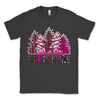 Smoke Merry Christmas pink  trees Classic Tee - CowhideDigitalArt