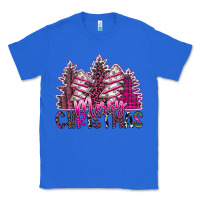 True Royal Merry Christmas pink  trees Classic Tee - CowhideDigitalArt