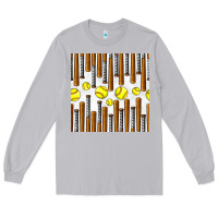 Moon Dust softball bat seamless pattern Long Sleeve Tee - BundleAndBundleShop