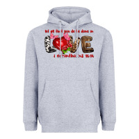Heather Grey Let all that you do be done in love i corinthians Heavyweight Hoodie - HowdyJamesFarm