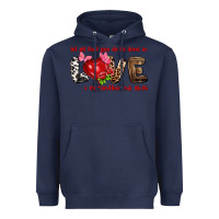 Navy Let all that you do be done in love i corinthians Heavyweight Hoodie - HowdyJamesFarm