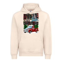 Sandshell Small Town Christmas Urban Hoodie - FaDigitalArtStudio