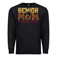 Black Senior mom squad Premium Sweatshirt - CowGirlArtShop