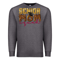 Charcoal Heather Senior mom squad Premium Sweatshirt - CowGirlArtShop