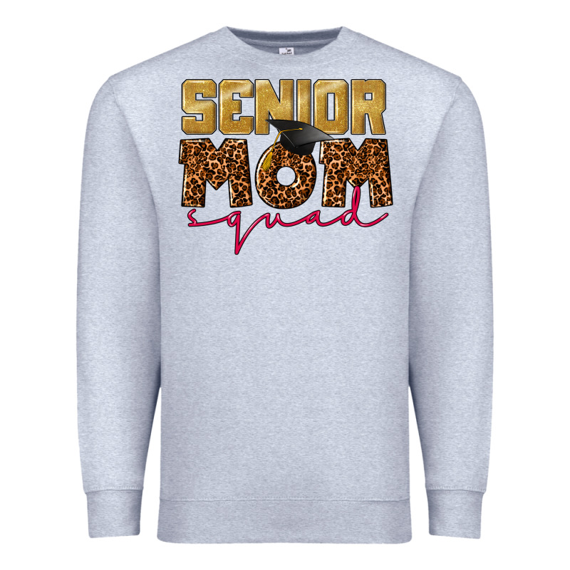 Senior Mom Squad Premium Sweatshirt by CowGirlArtShop | Teevron