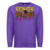 Purple Senior mom squad Premium Sweatshirt - CowGirlArtShop