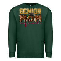 Sports Green Senior mom squad Premium Sweatshirt - CowGirlArtShop