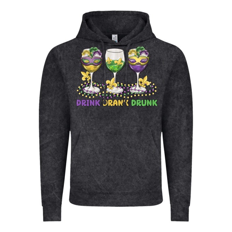 Drink Drank Drunk Vintage Hoodie by MaliasSmallBusiness | Teevron