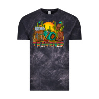 Cloud Black western traveler cowboy Vintage Tee - NancyCooperArtShop