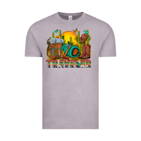 Vintage Zinc western traveler cowboy Vintage Tee - NancyCooperArtShop