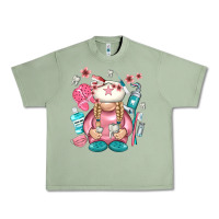 Oil Green dentist gnome Urban Heavy Tee - NancyCooperArtShop