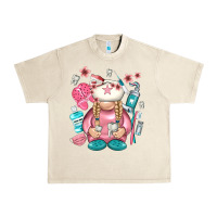 Sandshell dentist gnome Urban Heavy Tee - NancyCooperArtShop