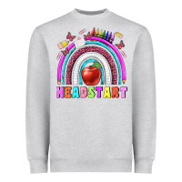 Heather Grey headstart Heavyweight Sweatshirt - BundleAndBundleShop