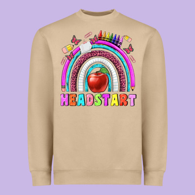Headstart Heavyweight Sweatshirt Designed By Bundleandbundleshop