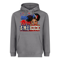 Storm little miss america black girl peekaboo Heavyweight Hoodie - CowGirlArtShop