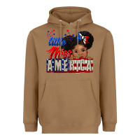 Toasted Coconut little miss america black girl peekaboo Heavyweight Hoodie - CowGirlArtShop