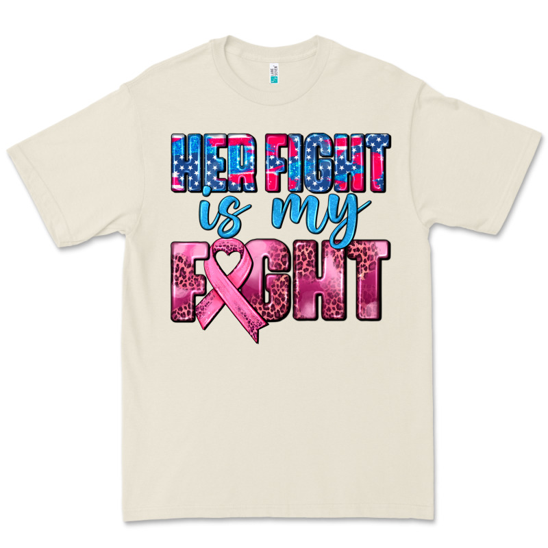 Her Fight Is My Fight Premium Tee by AdoDesignShop | Teevron
