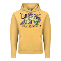 Vintage Mustard booze beads Vintage Hoodie - MaliasSmallBusiness
