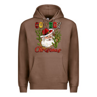 Chestnut cowboy christmas western cactus Premium Hoodie - CowGirlArtShop