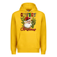 Lemon cowboy christmas western cactus Premium Hoodie - CowGirlArtShop