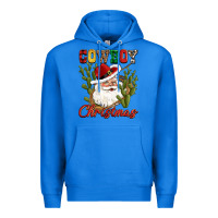 True Royal cowboy christmas western cactus Premium Hoodie - CowGirlArtShop