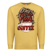 Antique Gold Mama needs coffee Mother's Day Premium Sweatshirt - CowGirlArtShop
