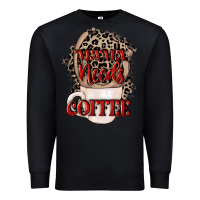 Black Mama needs coffee Mother's Day Premium Sweatshirt - CowGirlArtShop